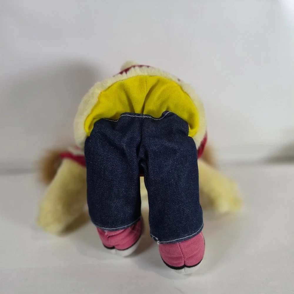 Vintage Addison Wesley Scott Foresman Jake Dog Plush Hand Puppet 16